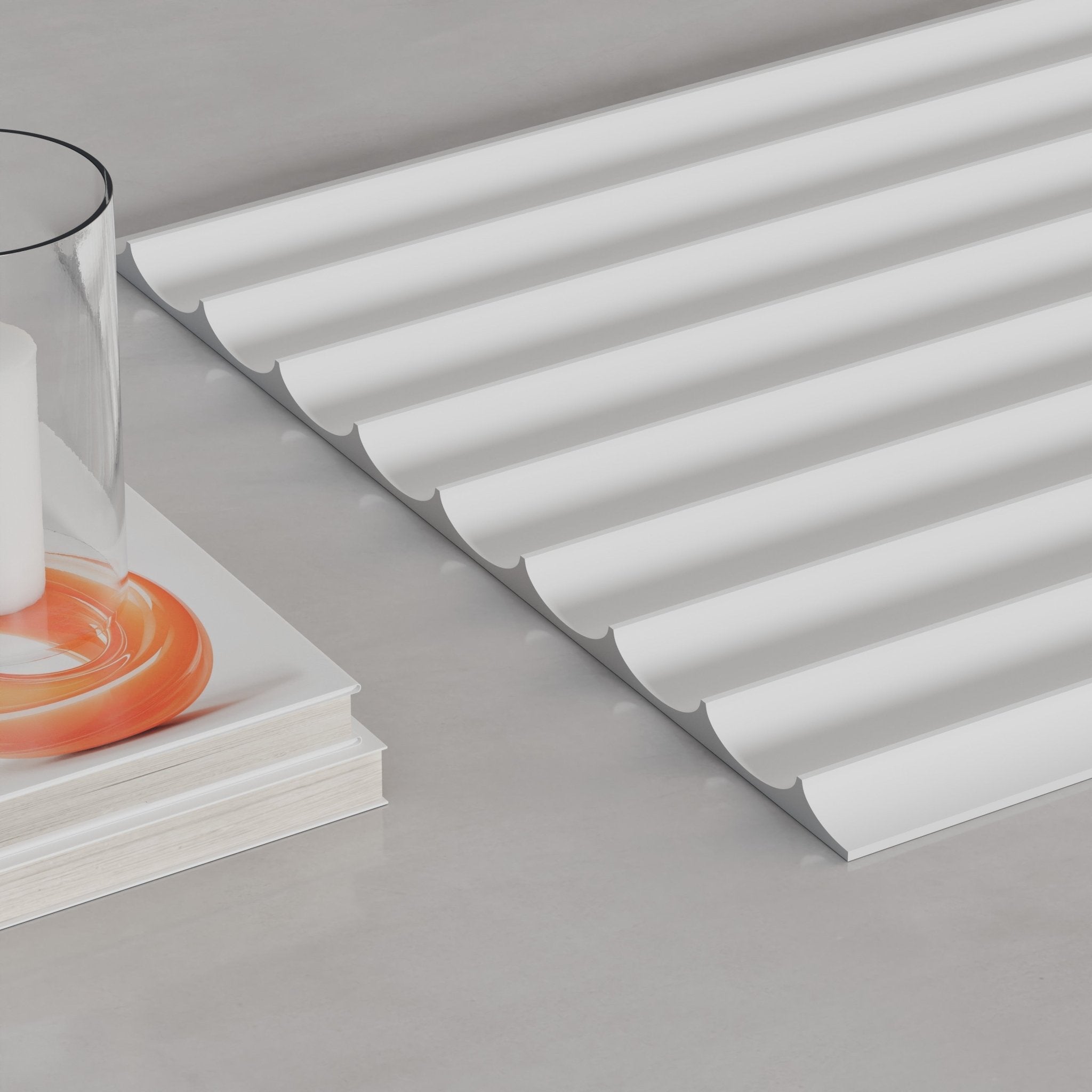 Valley Paint-Ready Fluted Wall Panels (4 Panels)